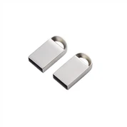 High Speed Mini U Disk Sleutelhanger Metalen U Disk